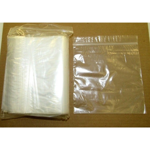 GOLD SEAL Reclosable Plastic Bags -  6" x 6" - 2 MIL - 100 per Order - NEW - NWT - Picture 1 of 2